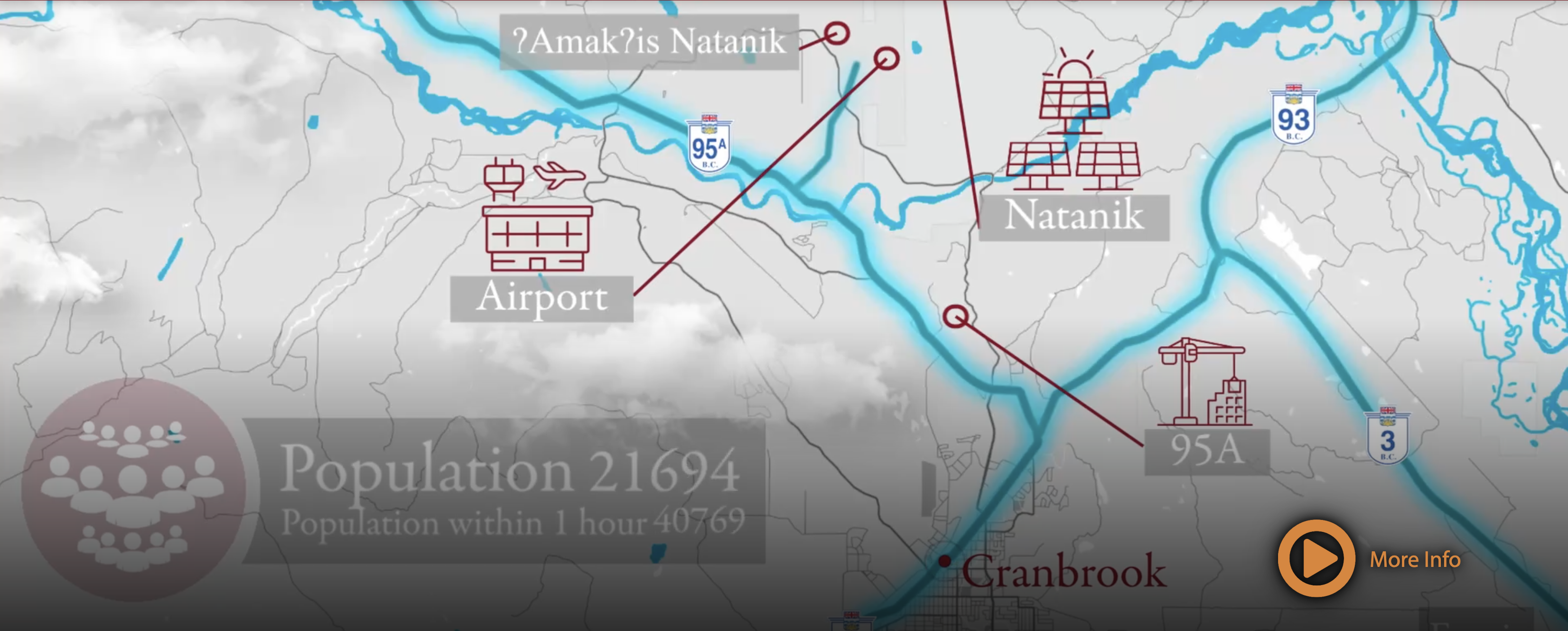 Cranbrook Overview Map Cranbrook Newcomers Guide - Choose Cranbrook